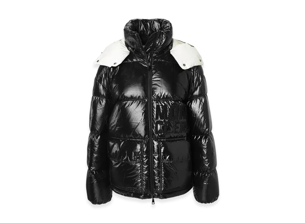 MONCLER Womens Abbaye Down Jacket "Black"