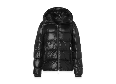 MONCLER Womens Biron Down Jacket "Black"