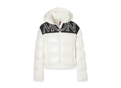 MONCLER Womens Gers Down Jacket "Milkwhite"