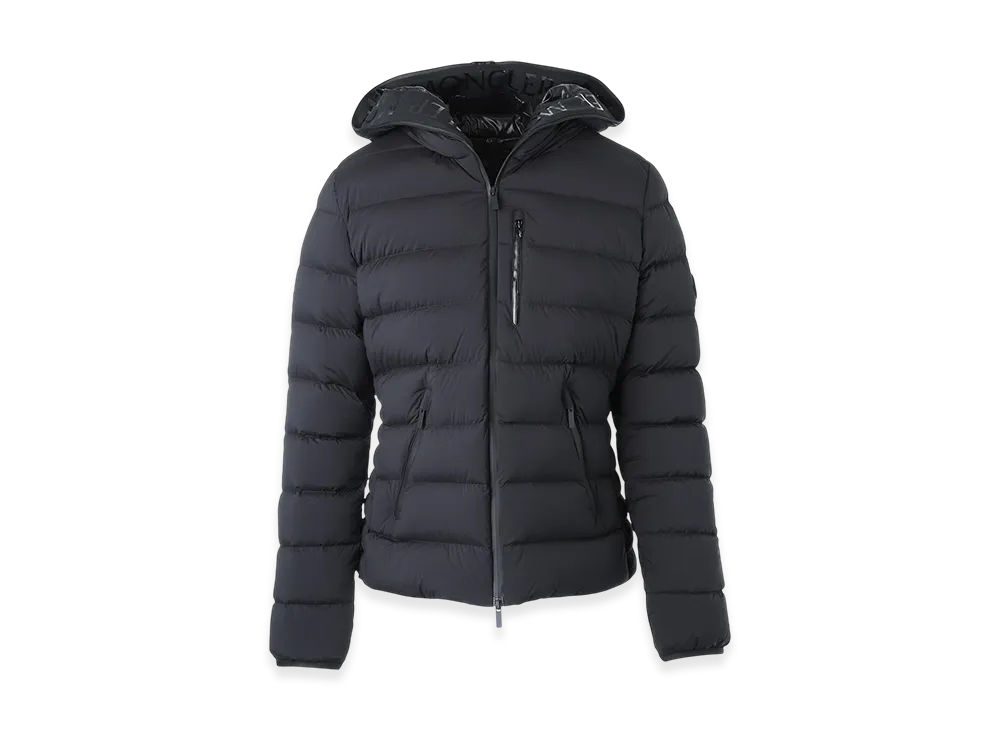 MONCLER Womens Herbe Down Jacket "Black"