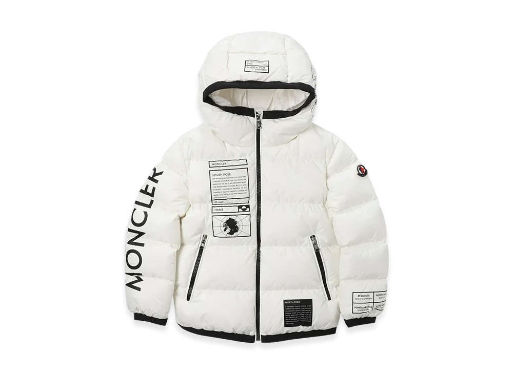 MONCLER Mens Larm Down Jacket "White"