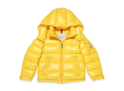 MONCLER Kids New Maya Down Jacket "Yellow"