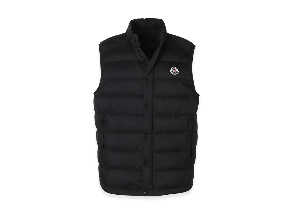 MONCLER Mens Barthe Down Vest "Black"