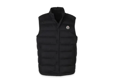 MONCLER Mens Barthe Down Vest "Black"