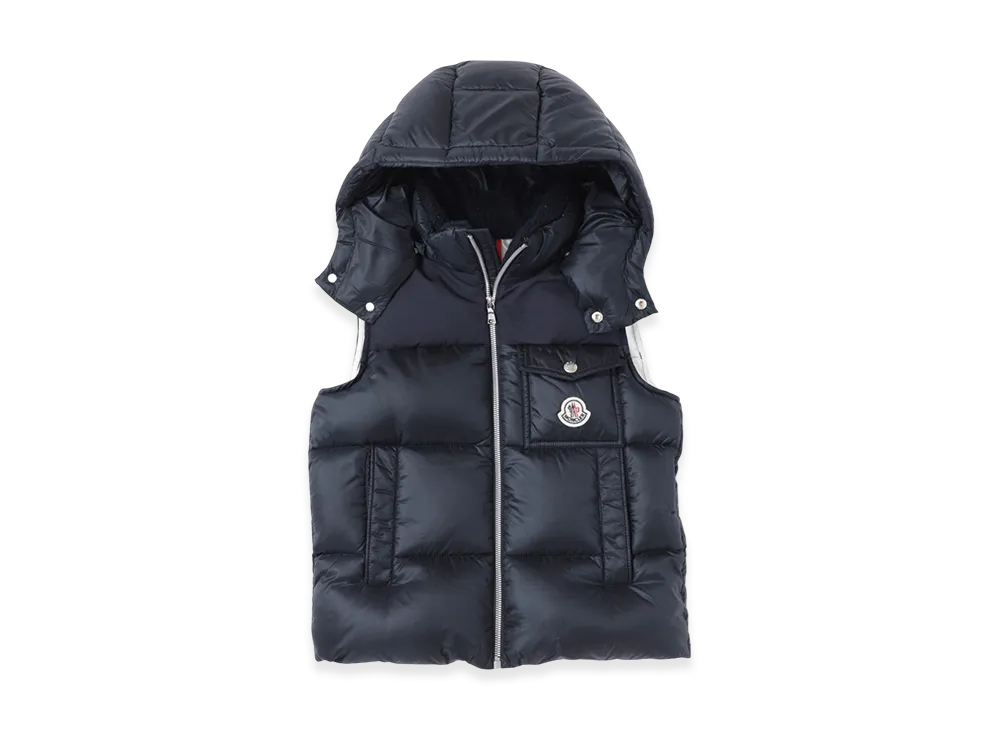 MONCLER Kids Oust Down Vest "Navy"