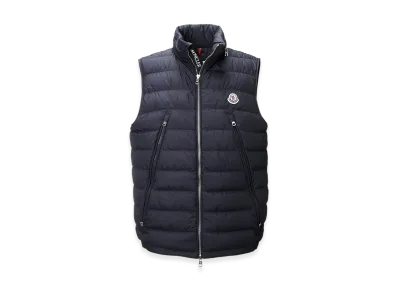 MONCLER Mens Albyt Down Gilet "Knightblue"