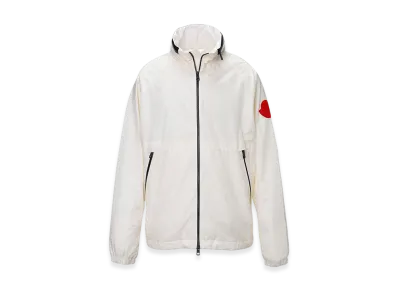 MONCLER Mens Octano Raincoat "White"