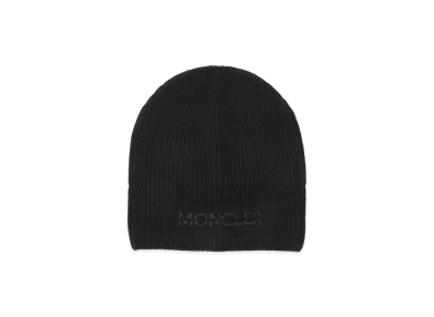 MONCLER Mens Beanie Cap "Black"