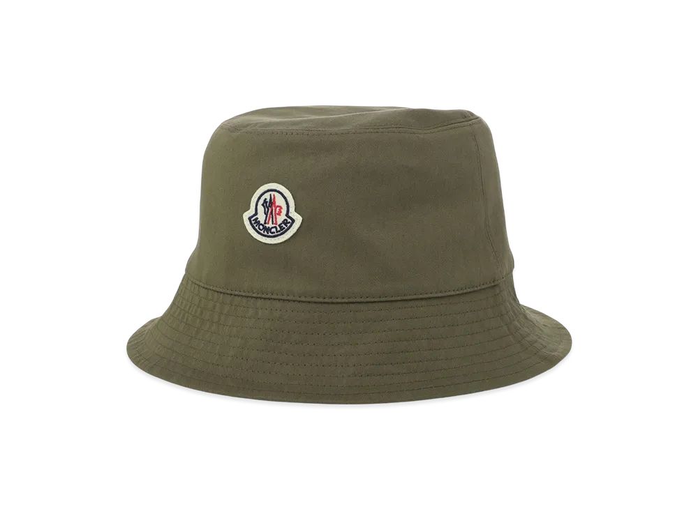 MONCLER Mens Reversible Bucket Hat "Green"
