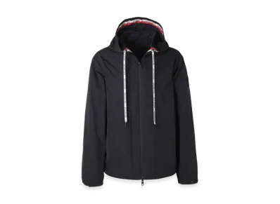 MONCLER Mens Carles Hooded Blouson "Black"