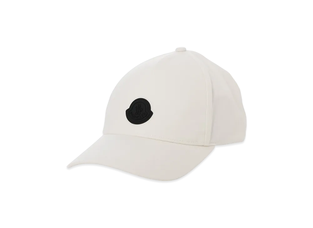 MONCLER Mens Baseball Cap "White"