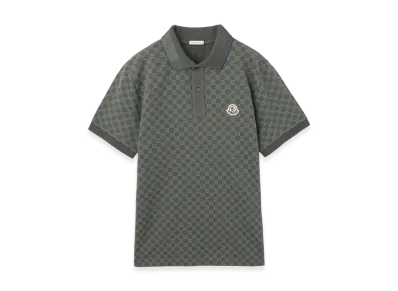 MONCLER Mens Polo Shirt "Khaki"