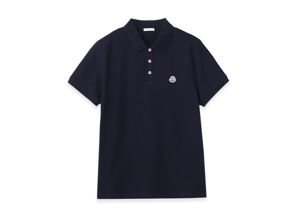 MONCLER Mens Polo Shirt "Darkblue"