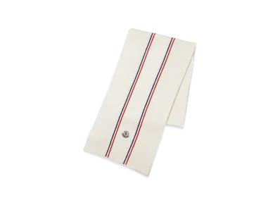 MONCLER Mens Scarf "White"