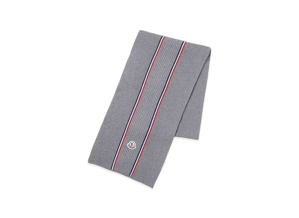 MONCLER Mens Scarf "Grey"