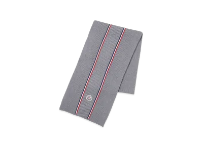 MONCLER Mens Scarf "Grey"