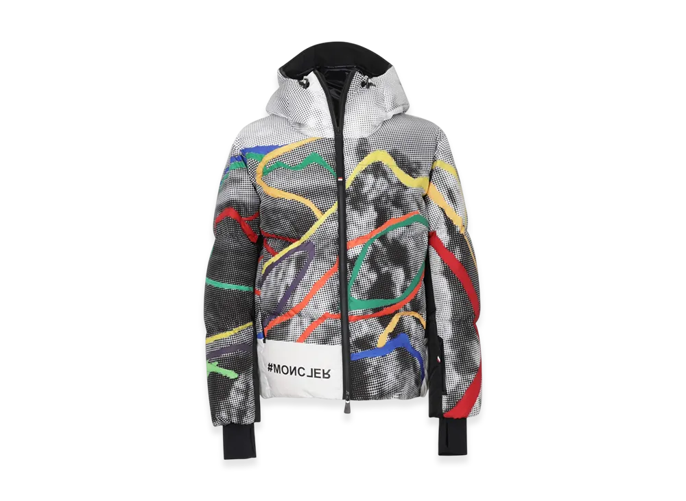 Moncler Grenoble Mazod Down Jacket "Black/White"