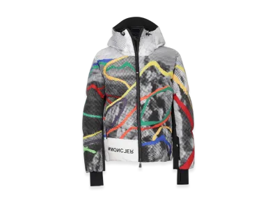 Moncler Grenoble Mazod Down Jacket "Black/White"