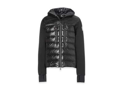 Moncler Grenoble Down Panel Zip-Up Parka "Black"