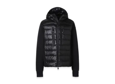 Moncler Grenoble Down Panel Zip-Up Parka "Black"
