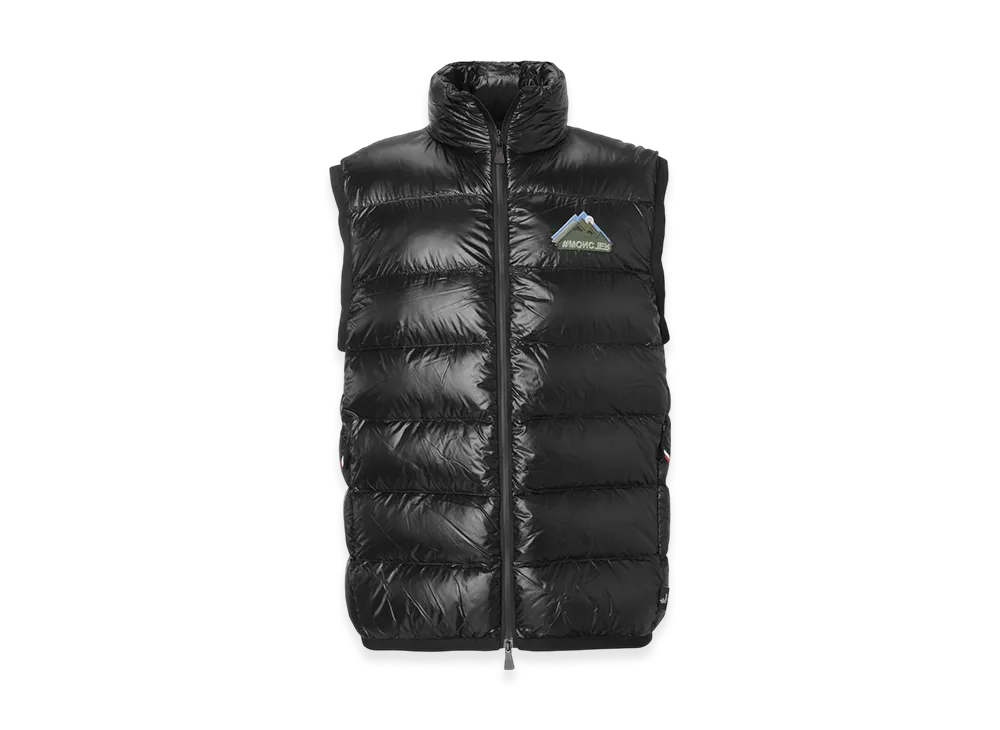 Moncler Grenoble Day-Namic Down Panel Gilet "Black"