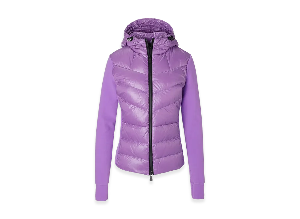 Moncler Grenoble Down-Padded Zip Parka "Purple"