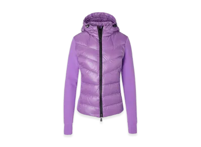 Moncler Grenoble Down-Padded Zip Parka "Purple"