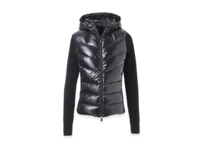 Moncler Grenoble Down-Padded Zip Parka "Black"