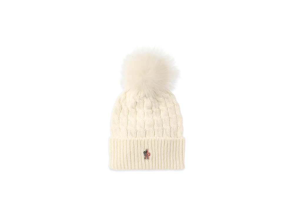 Moncler Grenoble Knit Cap "White"