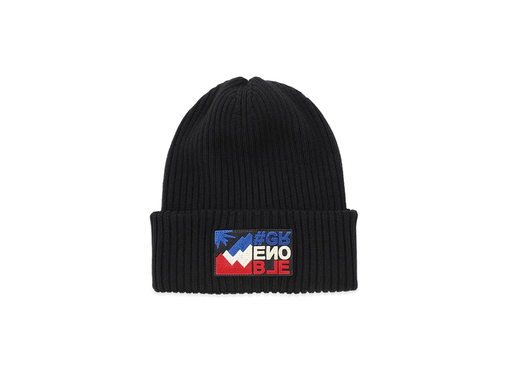 Moncler Grenoble Beanie Knit Cap "Black"