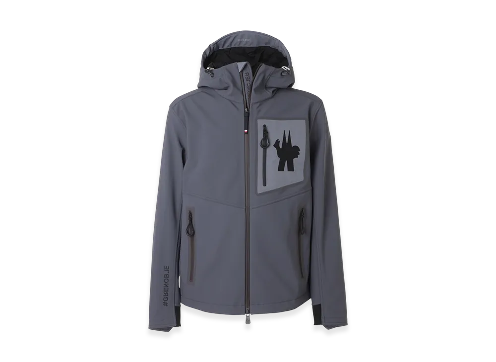 Moncler Grenoble Cormet Hooded Blouson "Grey"