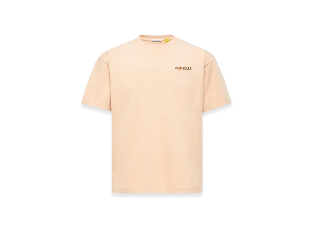 MONCLER x Gilga Farm by Donald Glover Cotton T-Shirt "Peach"