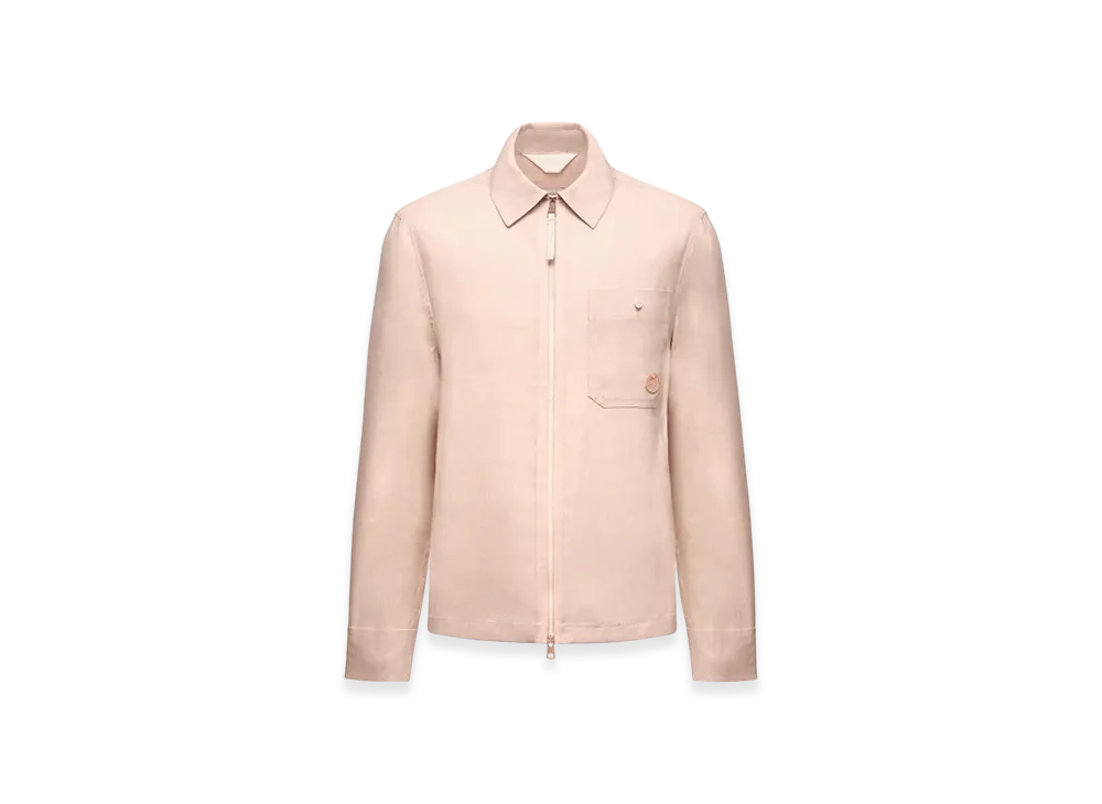 MONCLER x Gilga Farm by Donald Glover Linen Blend Shirt "Peach"