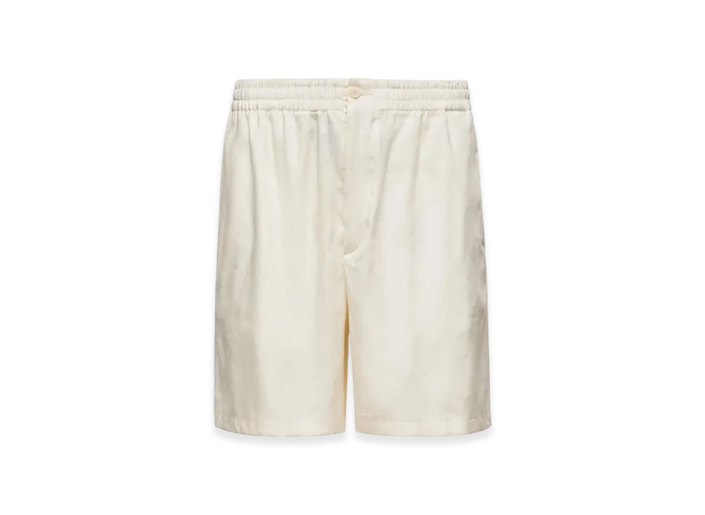 MONCLER x Gilga Farm by Donald Glover Linen Blend Shorts "White"