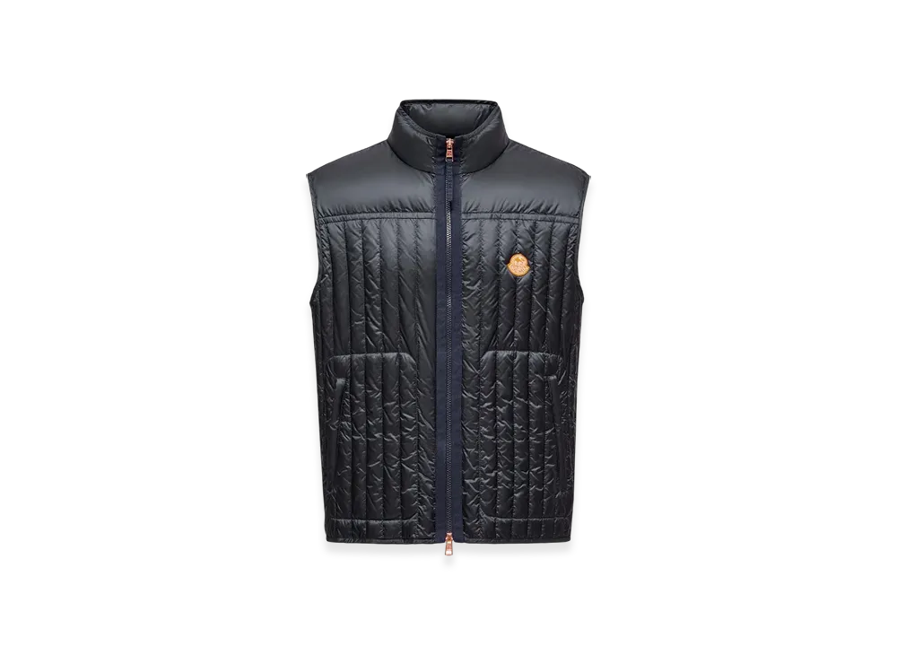 MONCLER x Gilga Farm by Donald Glover Tangerine Down Vest "Navy"