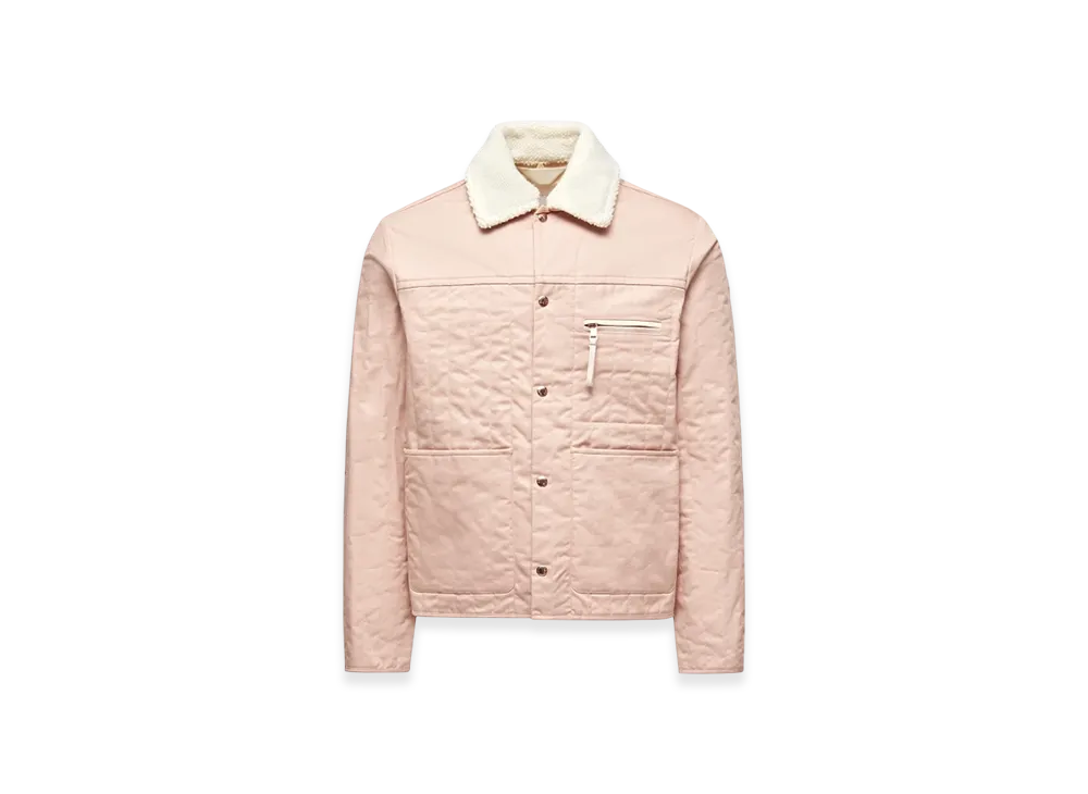 MONCLER x Gilga Farm by Donald Glover Kishus Padded Shirt Jacket "Peach"
