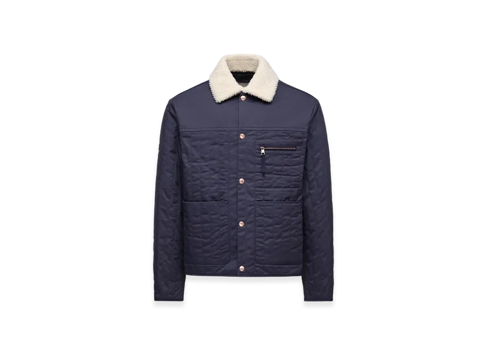 MONCLER x Gilga Farm by Donald Glover Kishus Padded Shirt Jacket "Navy"