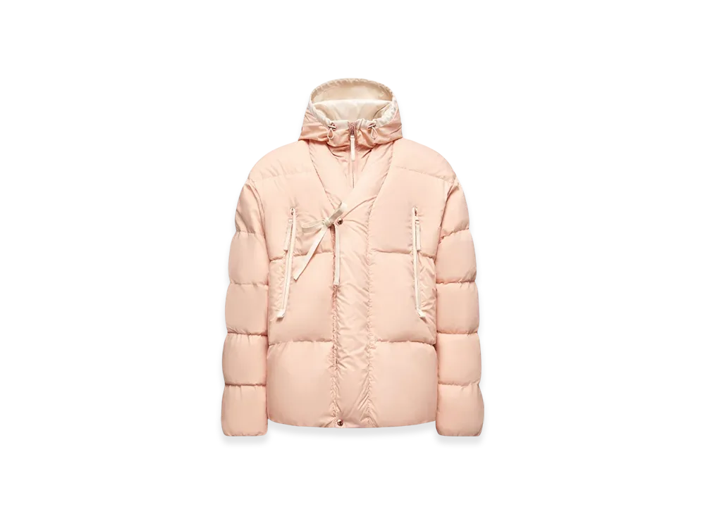 MONCLER x Gilga Farm by Donald Glover Tangelo Short Down Jacket "Peach"