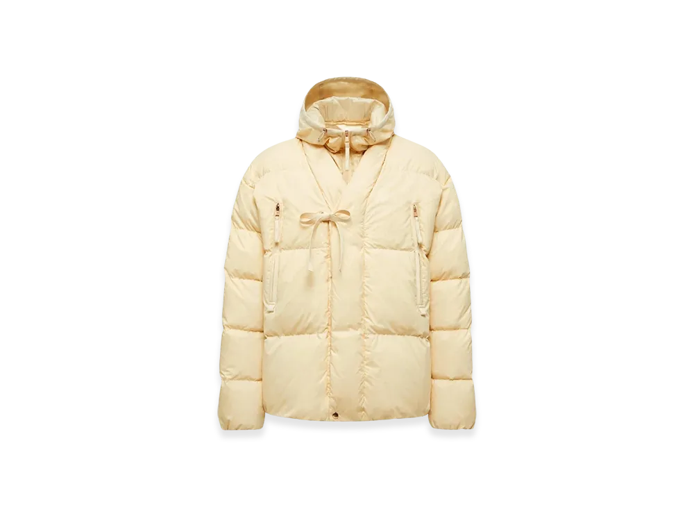 MONCLER x Gilga Farm by Donald Glover Tangelo Short Down Jacket "Yellow"