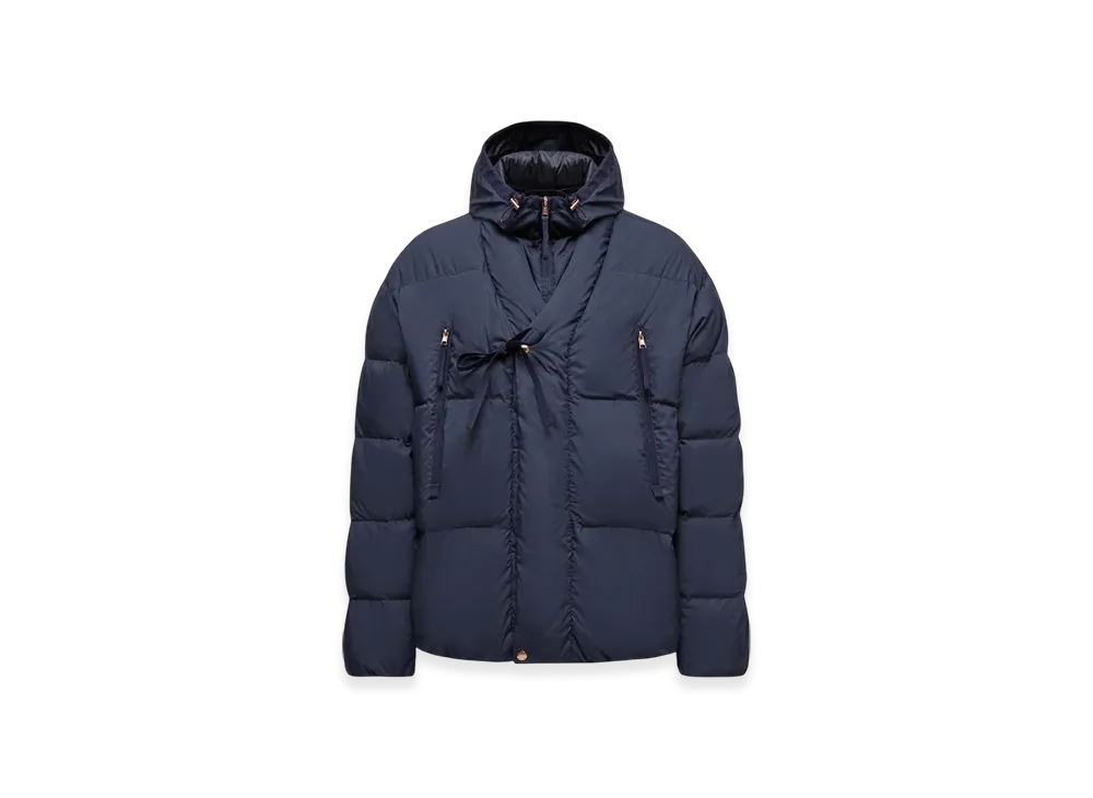 MONCLER x Gilga Farm by Donald Glover Tangelo Short Down Jacket "Navy"