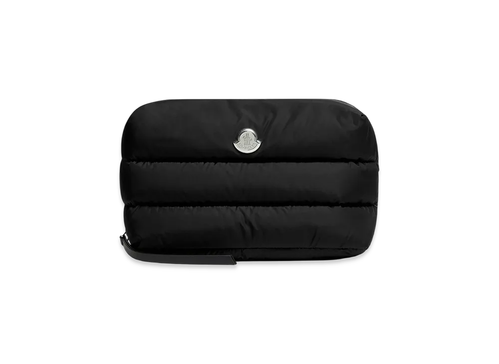 MONCLER Caradoc Quilted Beauty Case "Black"