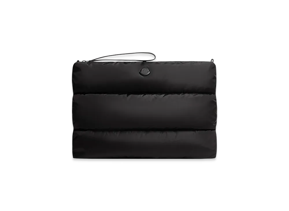 MONCLER Caradoc Water-Repellent Laptop Case "Black"