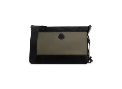 MONCLER New Tech Water-Repellent Crossbody Bag "Olive Green"