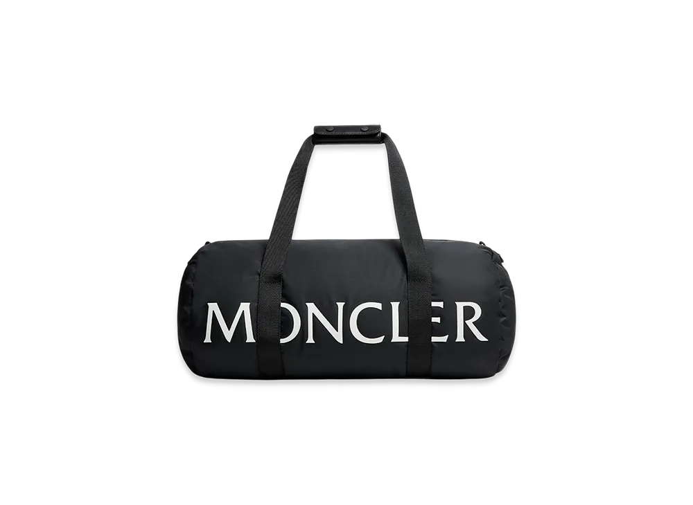 MONCLER Logo Down-Filled Duffle Bag "Black"
