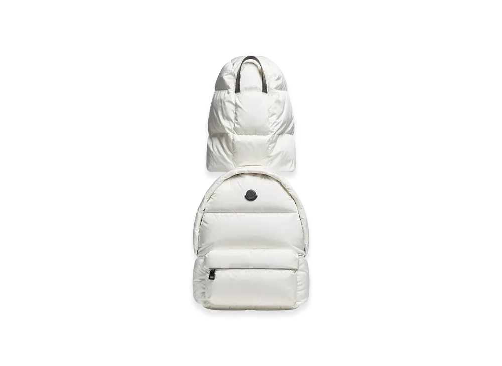 MONCLER Caradoc Water-Repellent Backpack "White"