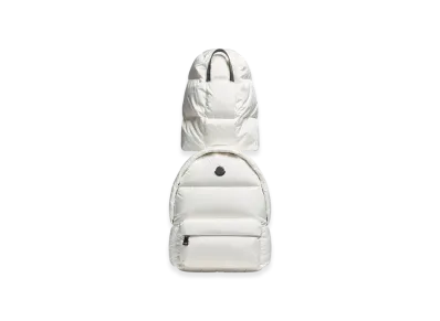 MONCLER Caradoc Water-Repellent Backpack "White"