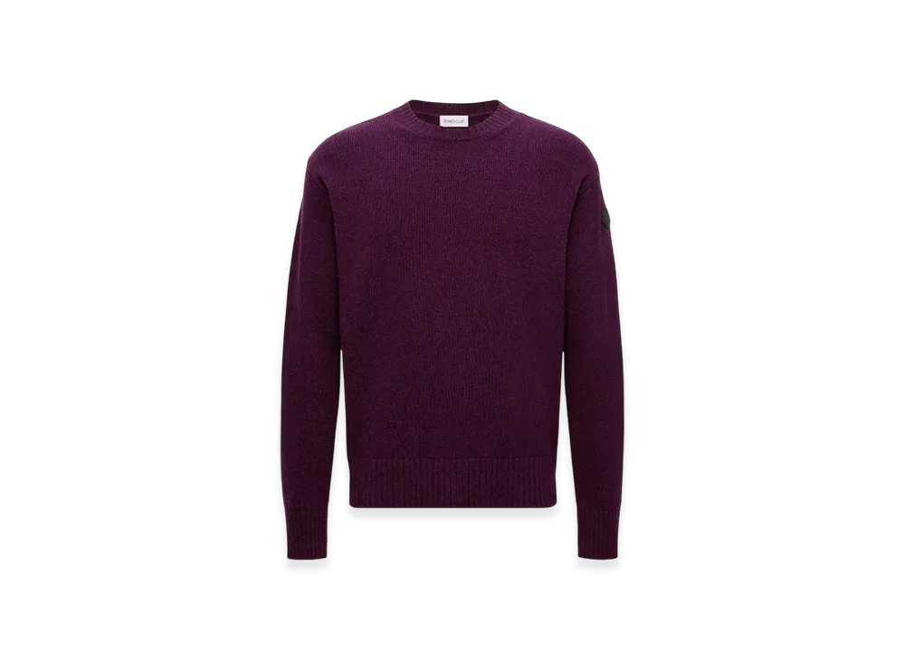 MONCLER Wool & Cashmere Jumper "Purple"