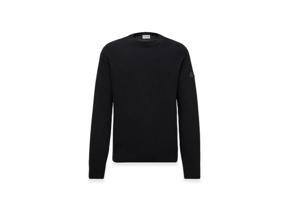 MONCLER Wool & Cashmere Jumper "Black"