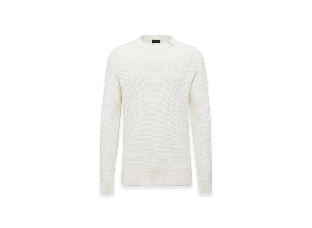 MONCLER Cotton Jumper "White"