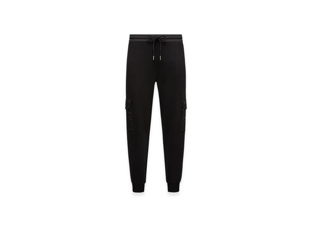 MONCLER Cotton Blend Track Pants "Black"